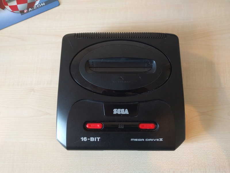 Mega Drive with closed case
